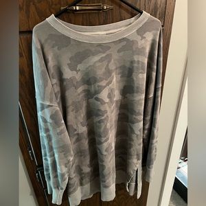 Of navy tunic sweatshirt